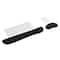 Mind Reader Harmony Collection Black Ergonomic Wrist Rest Set for Keyboard & Mouse